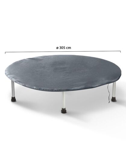 Housse de protection pour trampoline grise - D.305 cm
